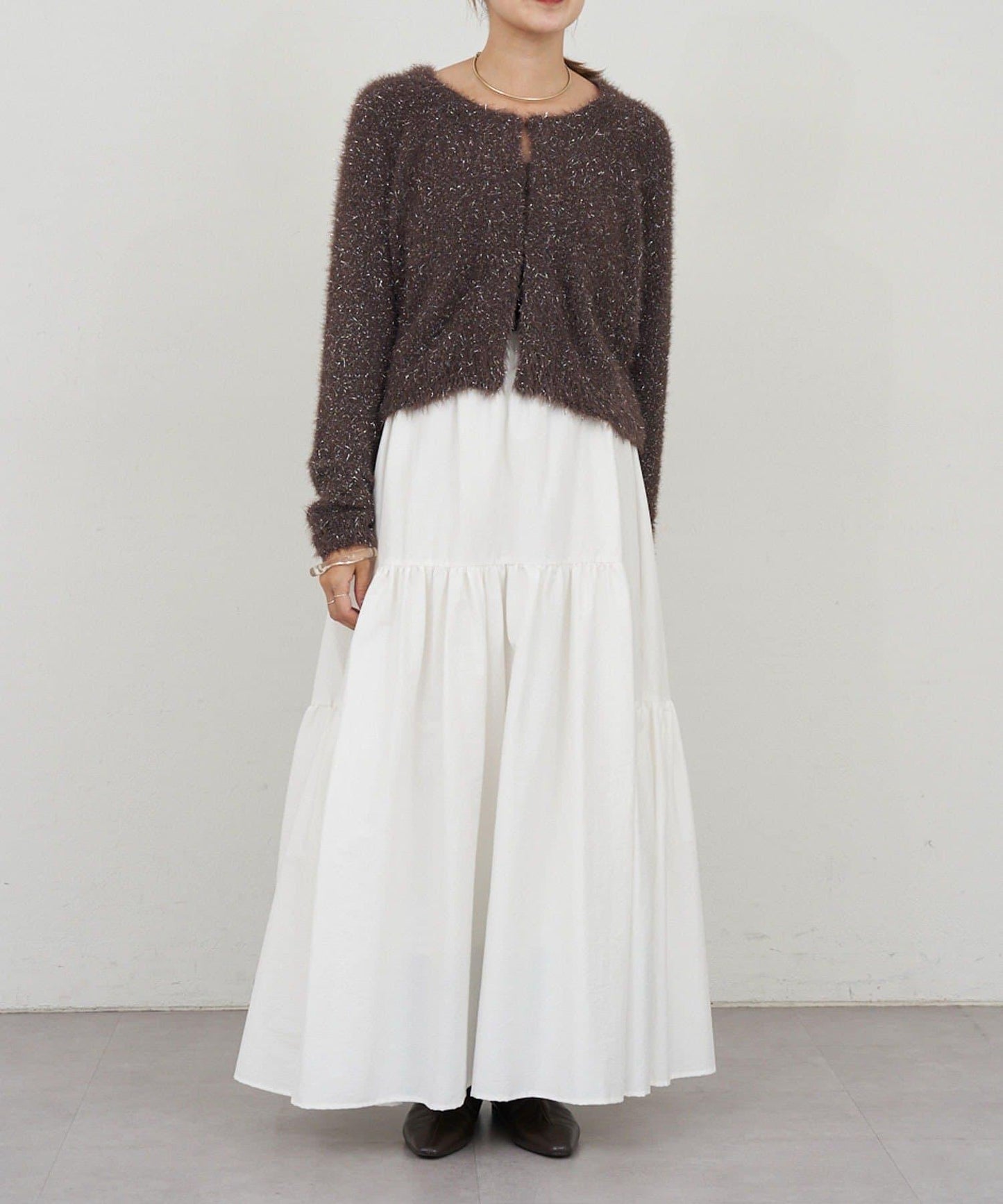 塔夫綢蓬鬆半身裙