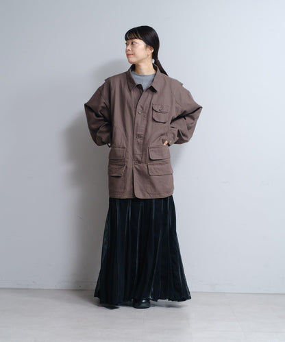 水洗可雙面穿狩獵夾克