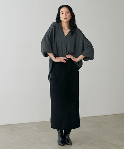 柔軟蓬鬆迷你羽毛針織半身裙