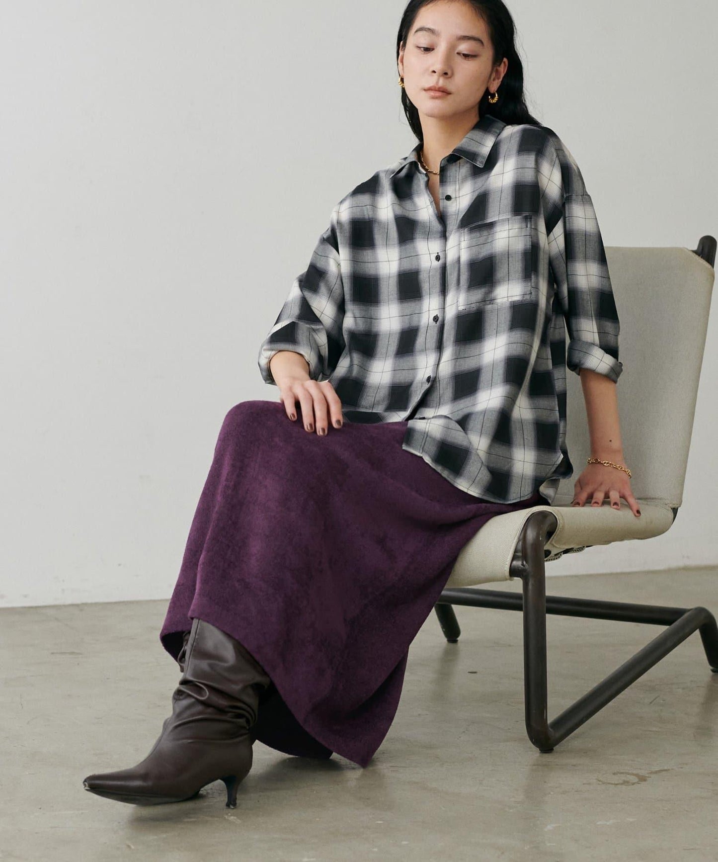 柔軟蓬鬆迷你羽毛針織半身裙