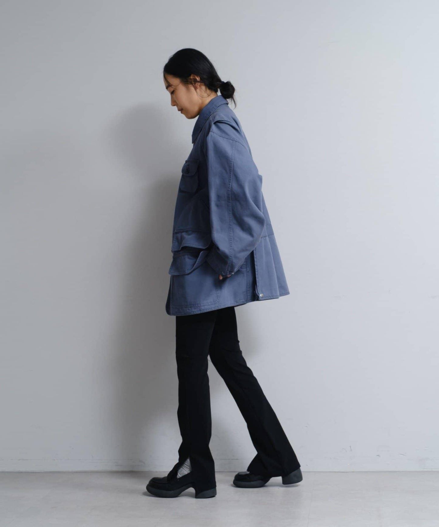 水洗可雙面穿狩獵夾克