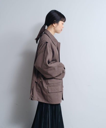 水洗可雙面穿狩獵夾克