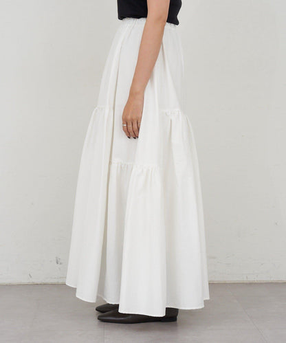 塔夫綢蓬鬆半身裙