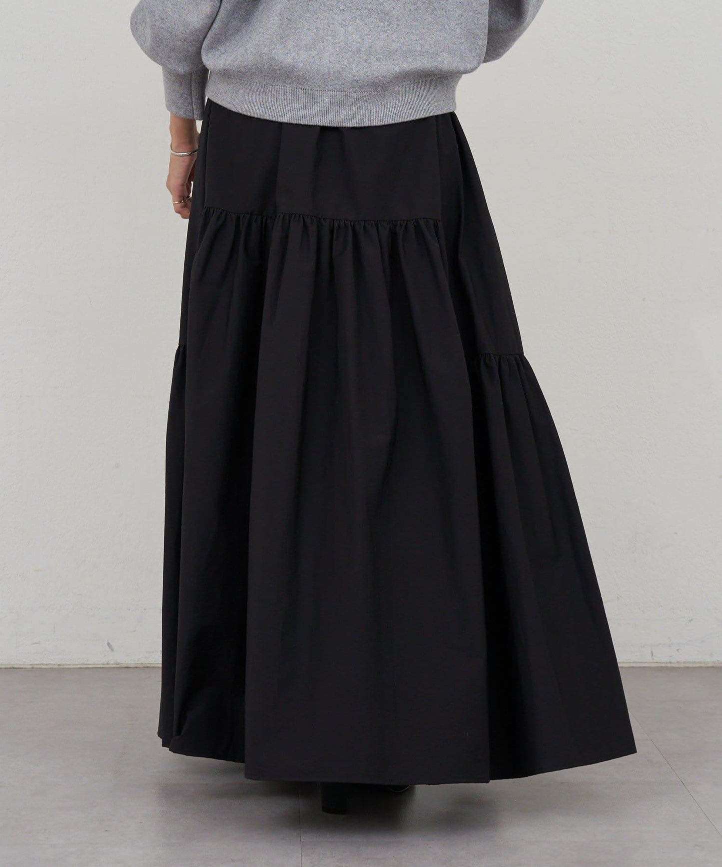 塔夫綢蓬鬆半身裙