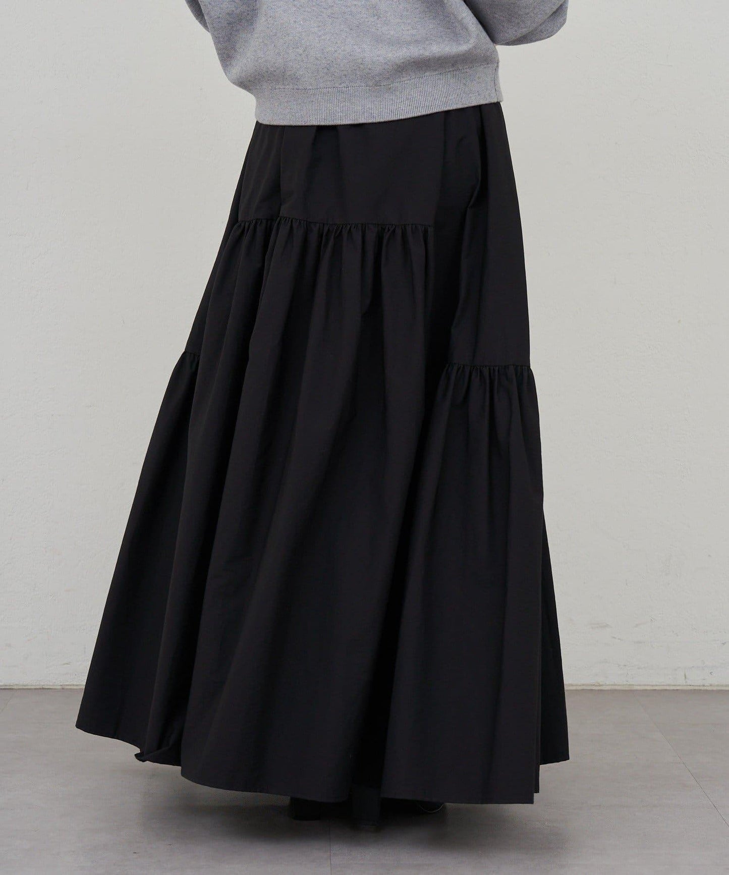 塔夫綢蓬鬆半身裙