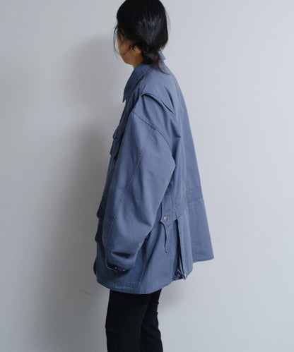 水洗可雙面穿狩獵夾克