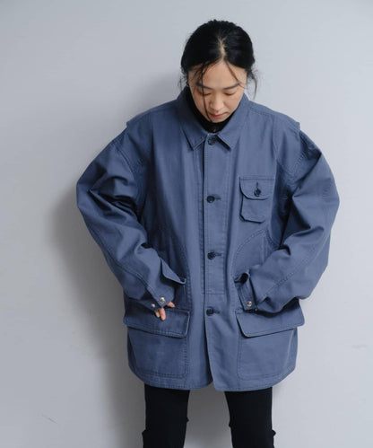 水洗可雙面穿狩獵夾克