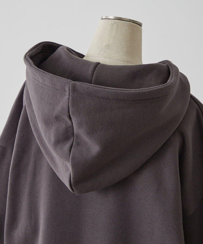 【NUNIFE】【可選兩種長度！】加絨印花連帽衛衣