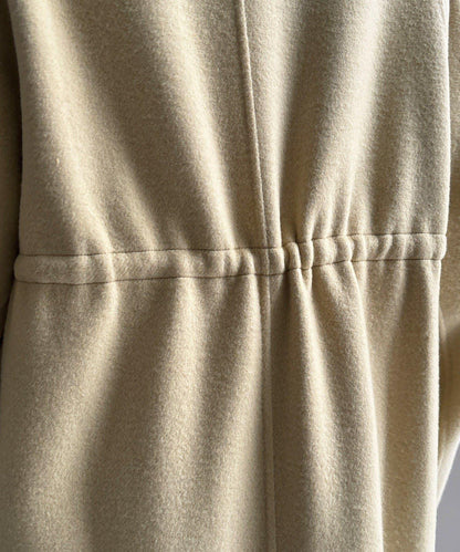 海狸絨長款大衣