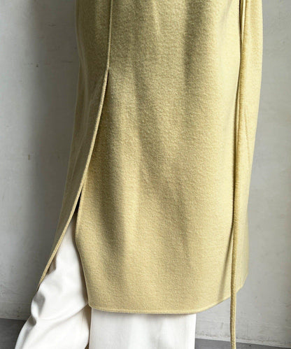 海狸絨長款大衣