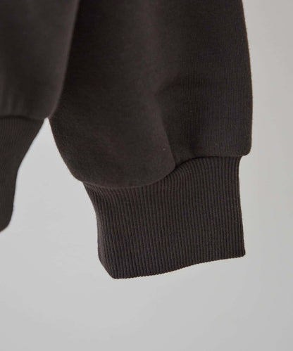 【NUNIFE】【可選兩種長度！】加絨印花連帽衛衣