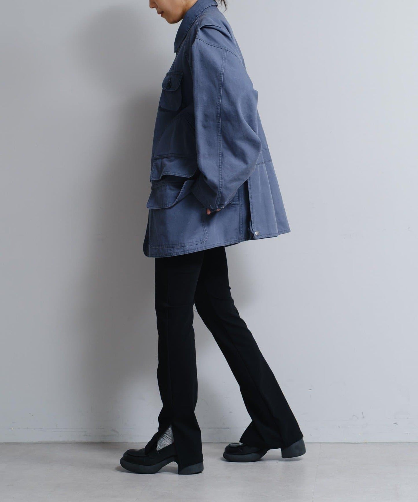 水洗可雙面穿狩獵夾克