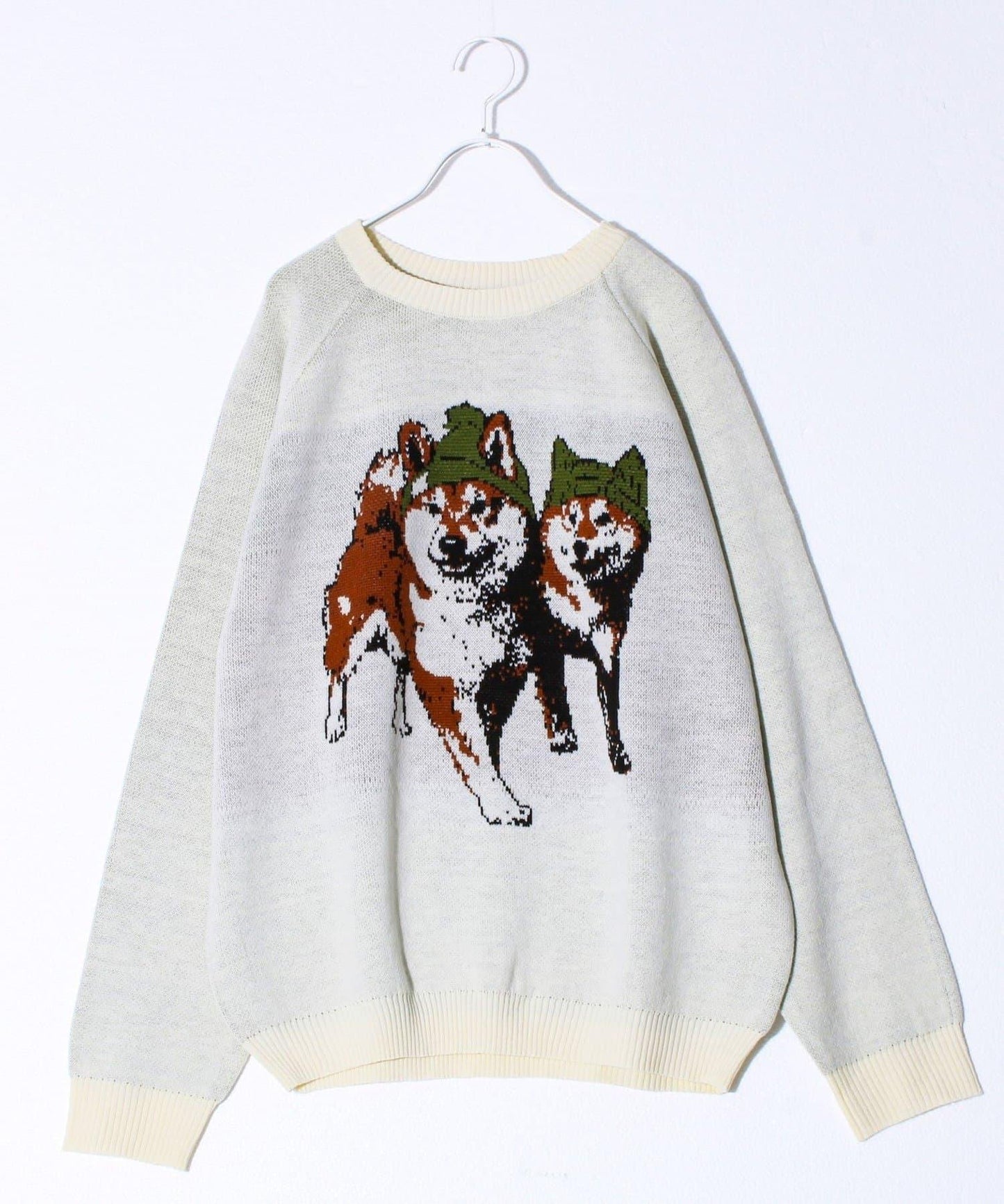 【FREDYMAC/フレ迪馬克】動物紋提花針織衫