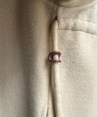 海狸絨長款大衣