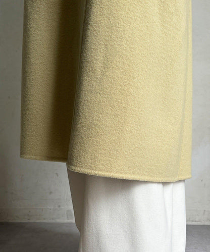 海狸絨長款大衣