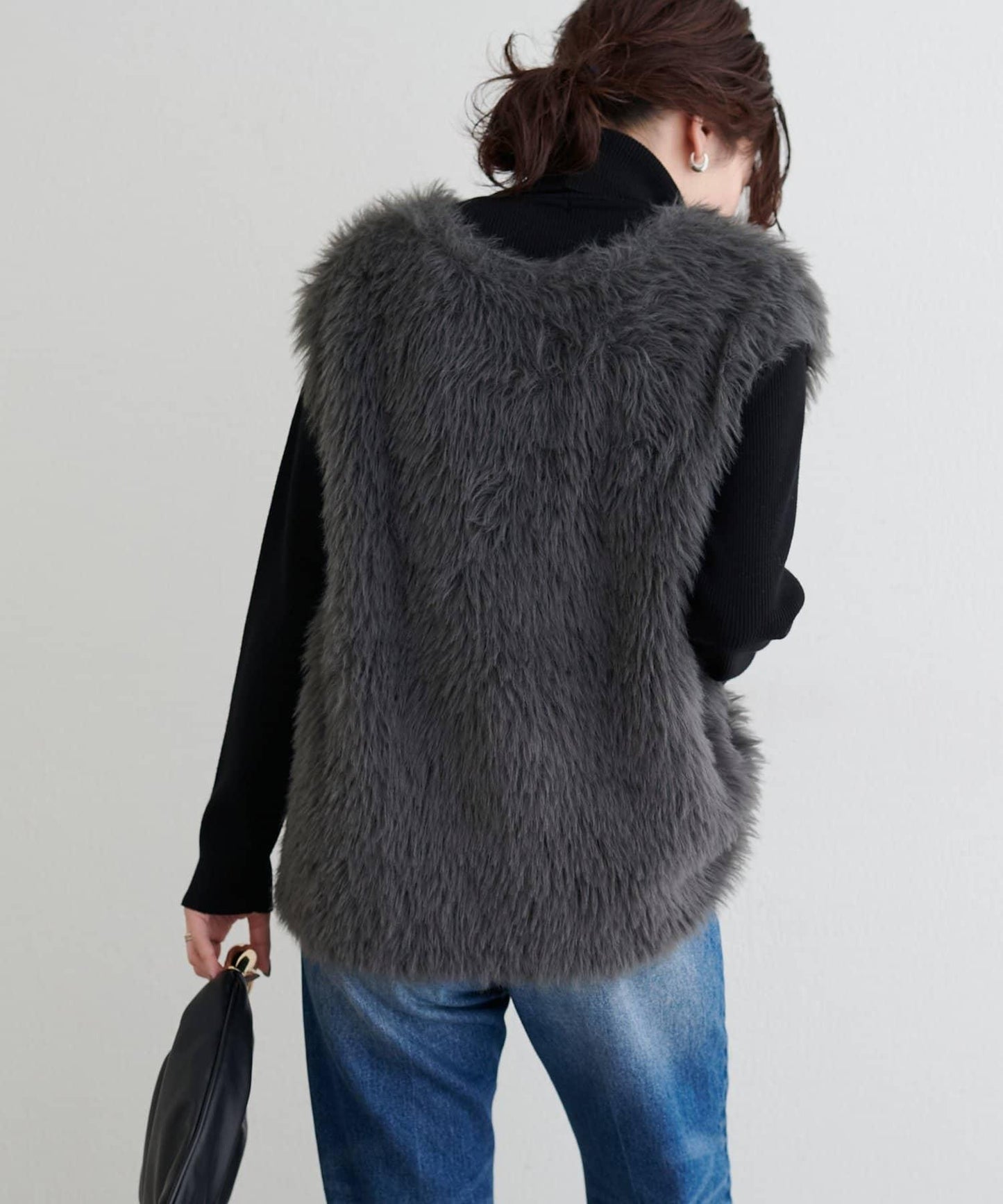 [Yurie企畫]前後兩穿羽毛馬甲