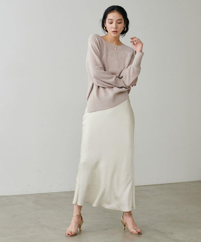 柔軟蓬鬆迷你羽毛針織套頭衫