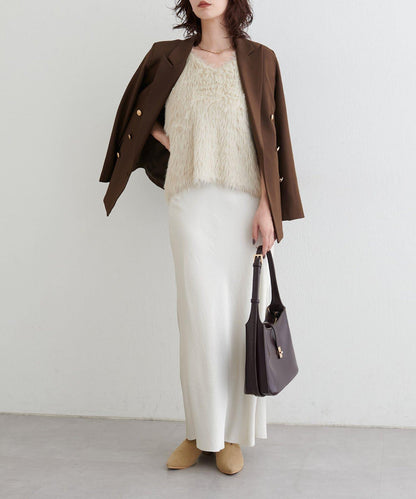 [Yurie企畫]前後兩穿羽毛馬甲