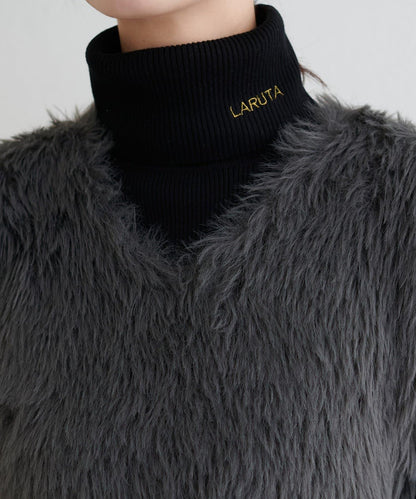 [Yurie企畫]前後兩穿羽毛馬甲