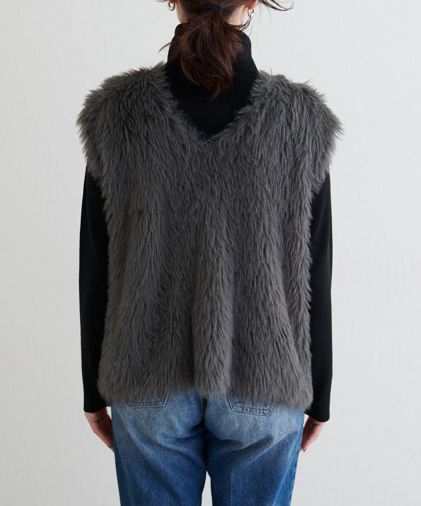 [Yurie企畫]前後兩穿羽毛馬甲