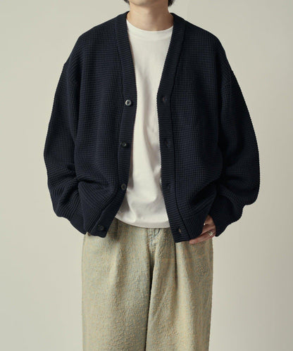 重磅華夫格開衫