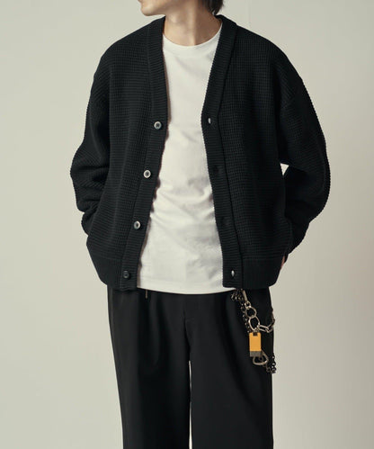 重磅華夫格開衫