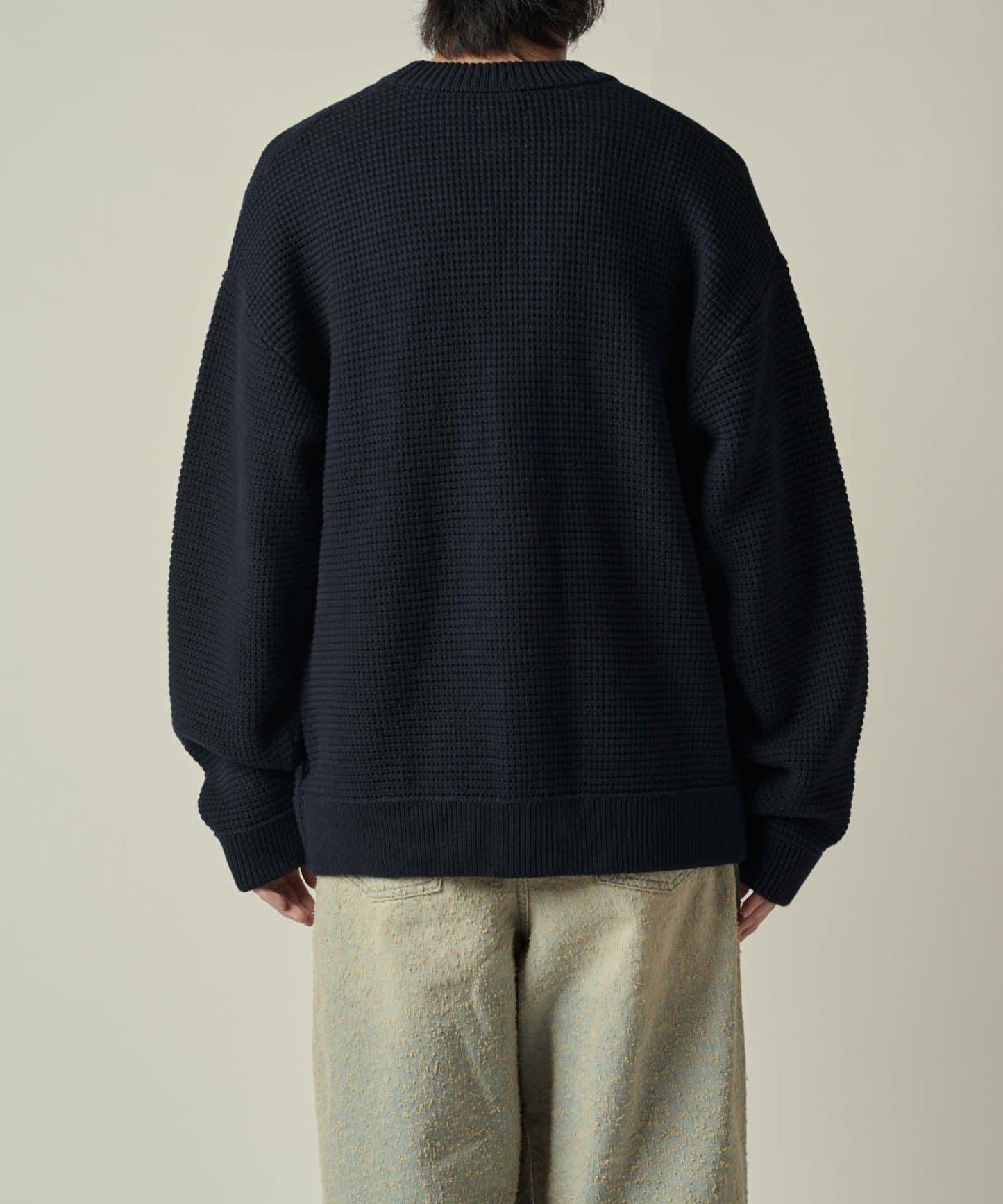 重磅華夫格開衫