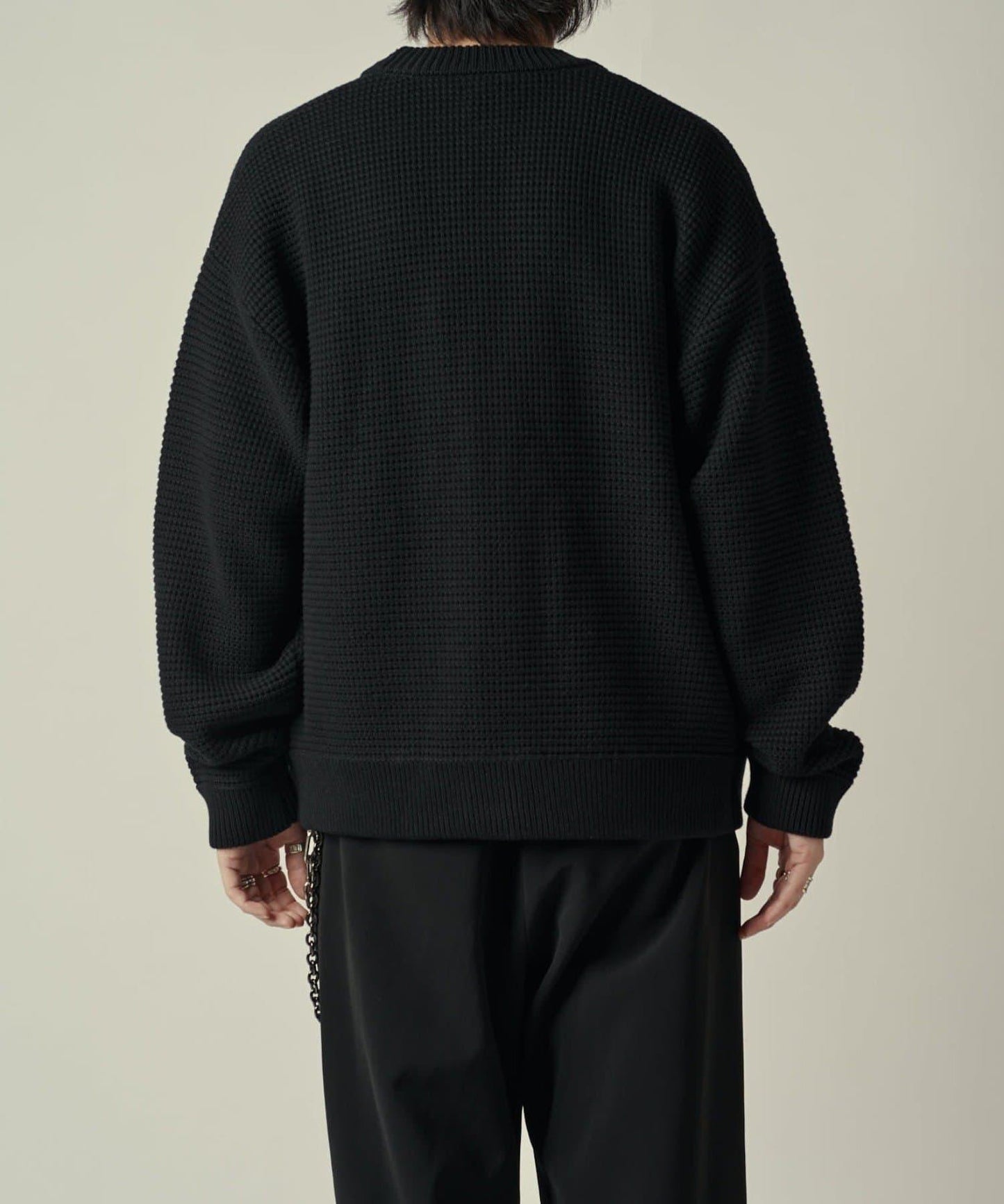 重磅華夫格開衫