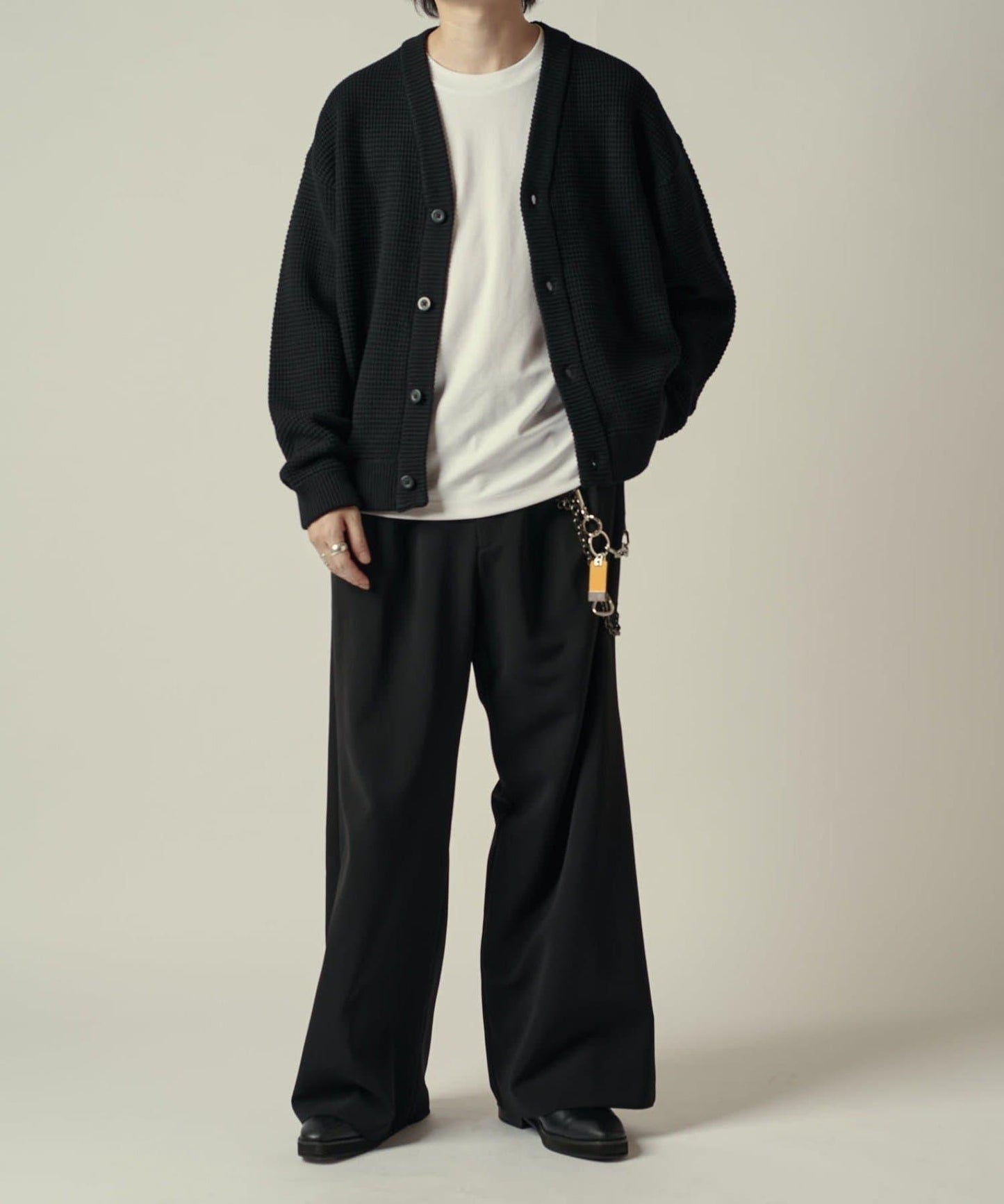 重磅華夫格開衫