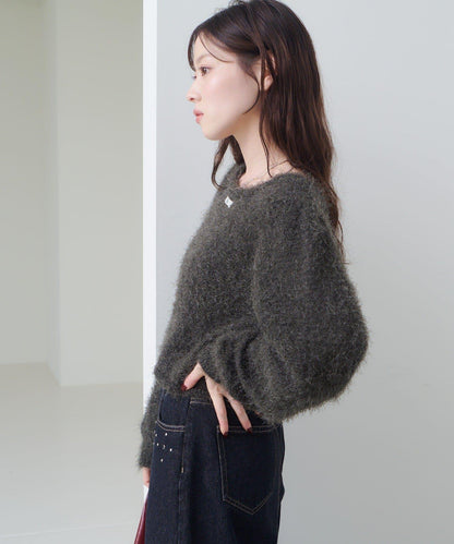Kastane 2way毛絨開衫