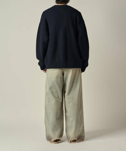 重磅華夫格開衫