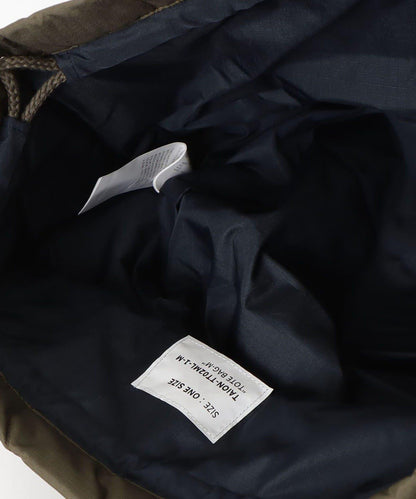 【TAION】軍風羽絨托特包 M