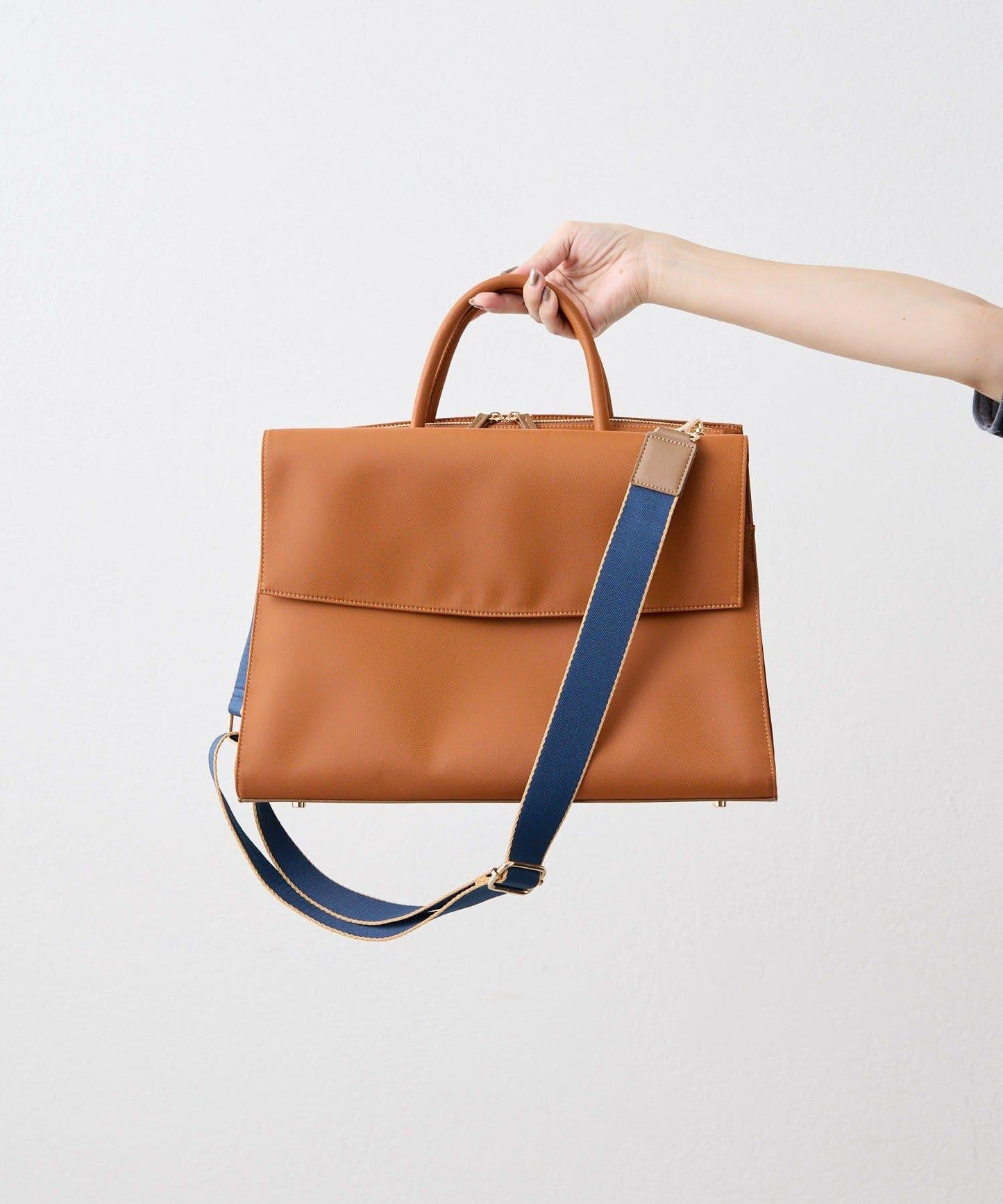 A4尺寸適用時尚防潑水托特包L