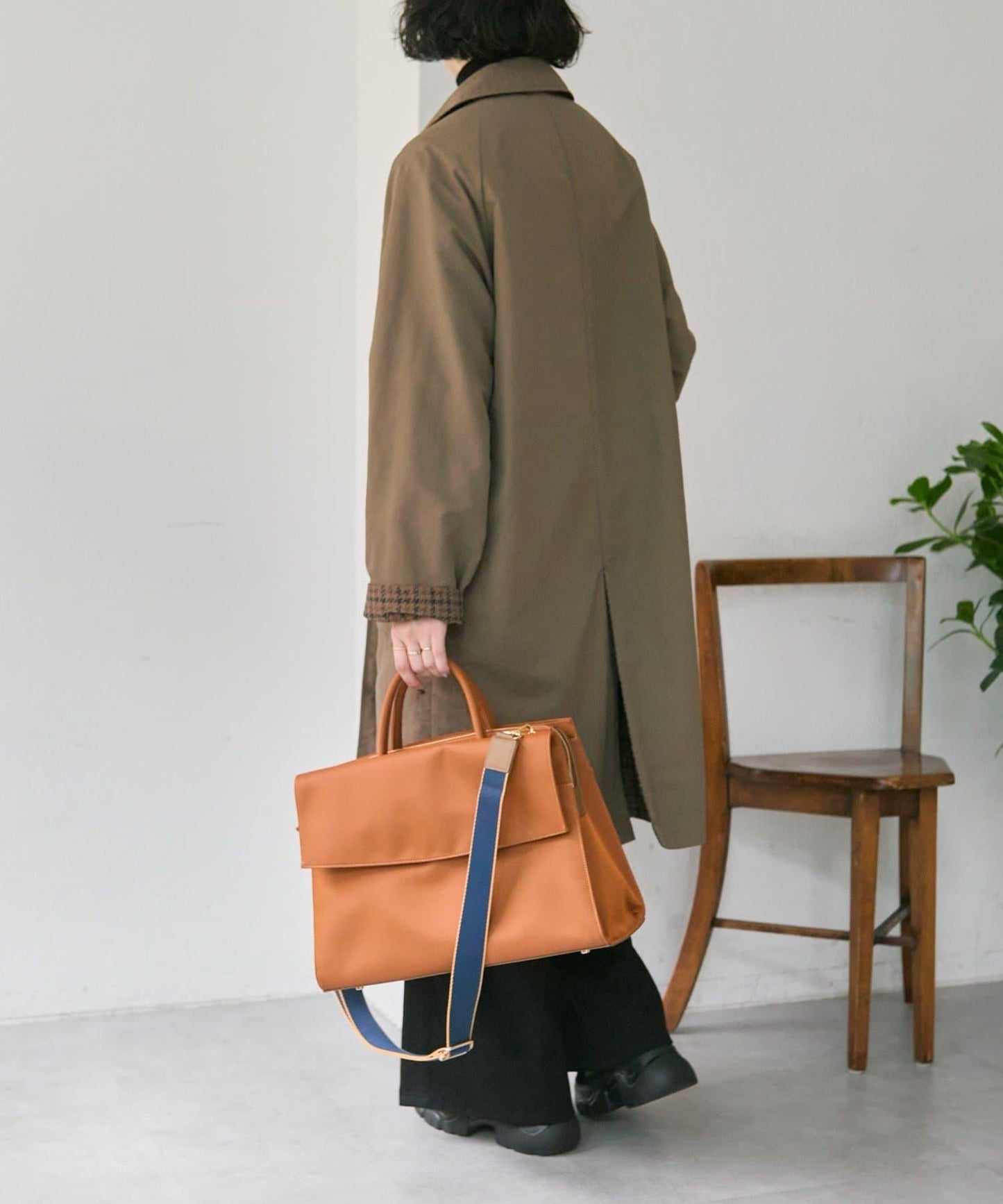 A4尺寸適用時尚防潑水托特包L