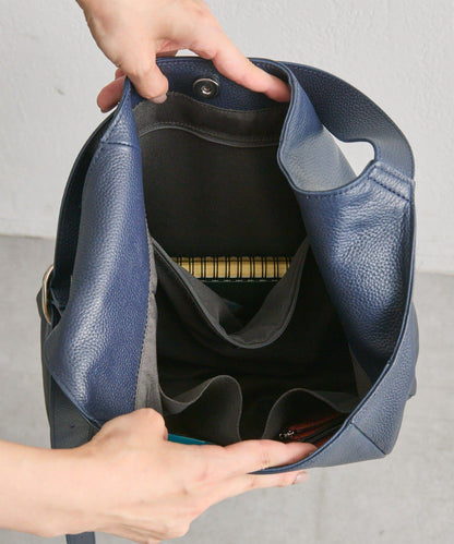 《本革/A4尺寸適用》長肩帶單肩包