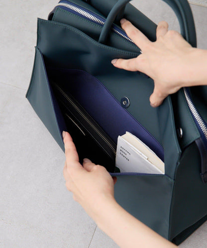 A4尺寸適用時尚防潑水托特包L