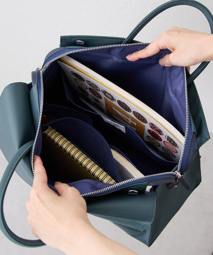 A4尺寸適用時尚防潑水托特包L