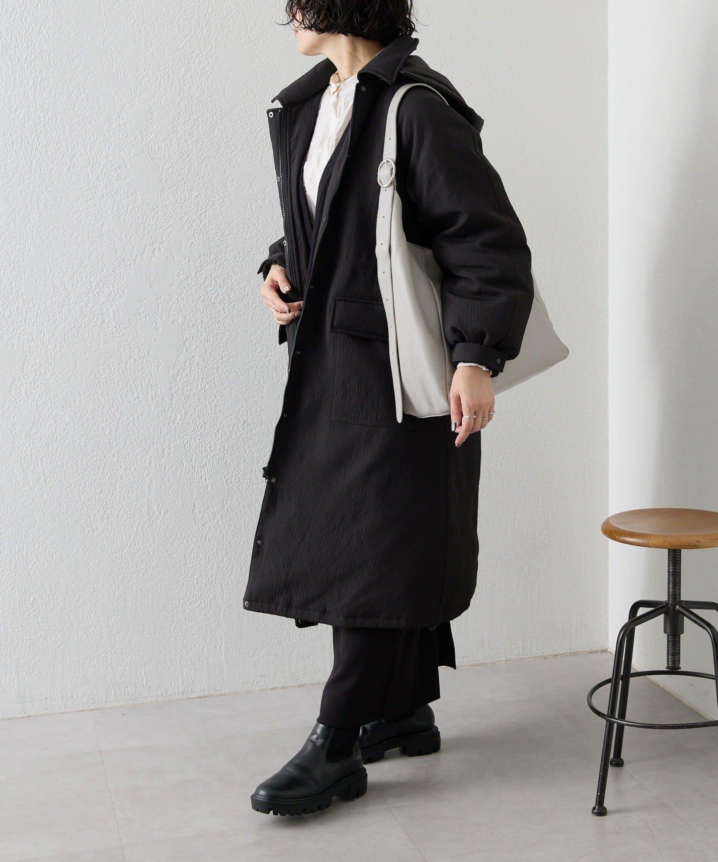 《本革/A4尺寸適用》長肩帶單肩包