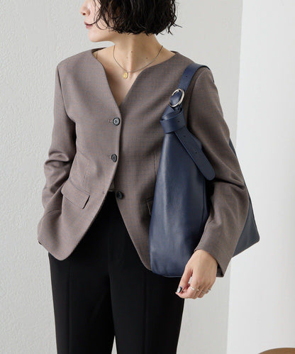 《本革/A4尺寸適用》長肩帶單肩包