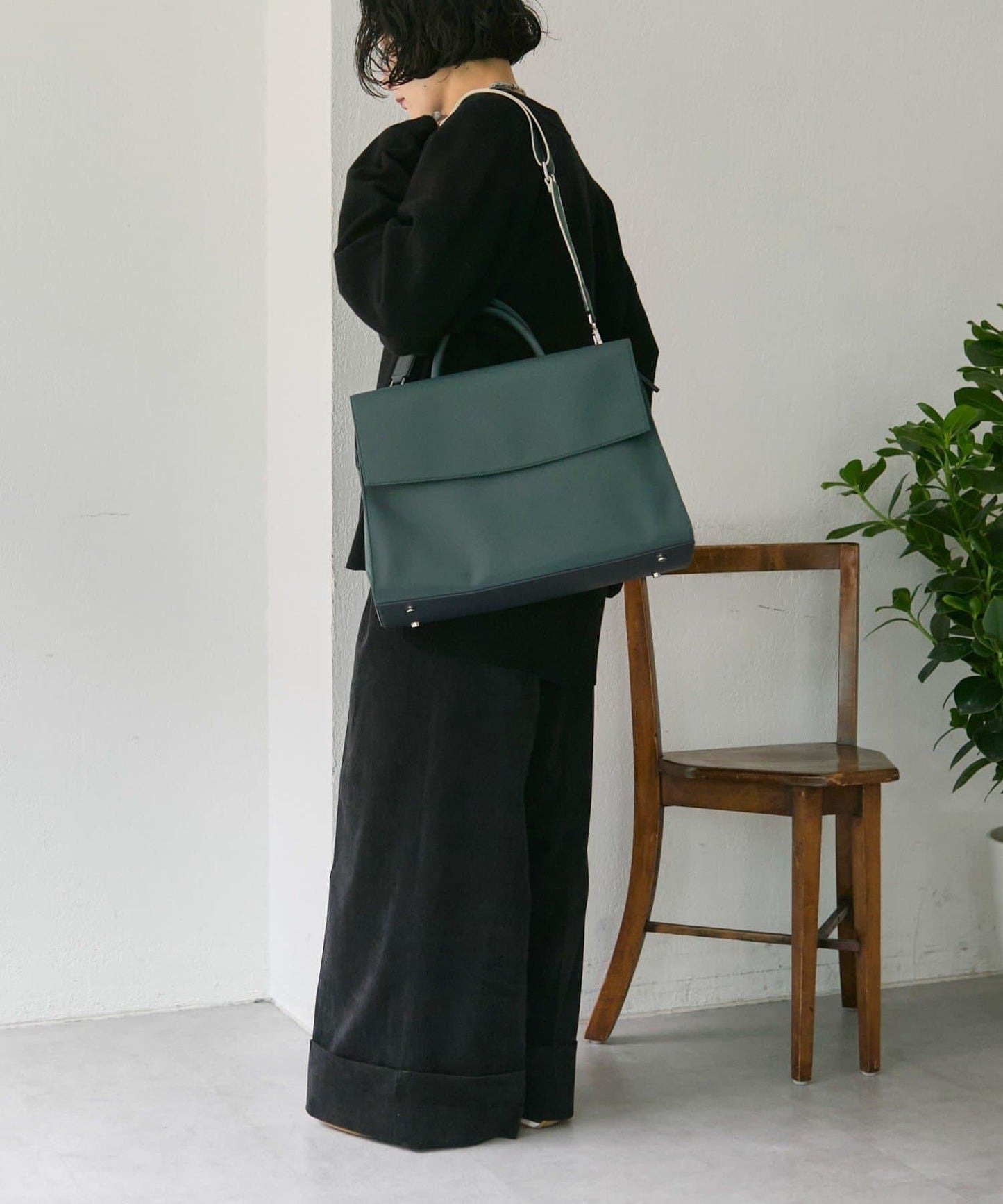 A4尺寸適用時尚防潑水托特包L