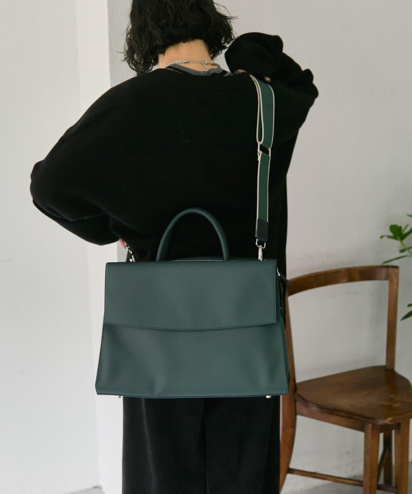 A4尺寸適用時尚防潑水托特包L