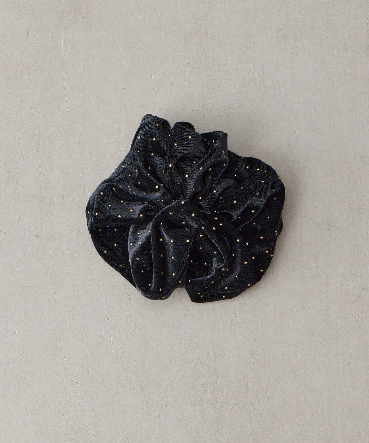 鑲釘天鵝絨髮圈