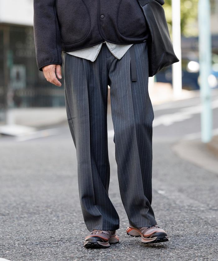 T/R織帶裝飾休閒長褲