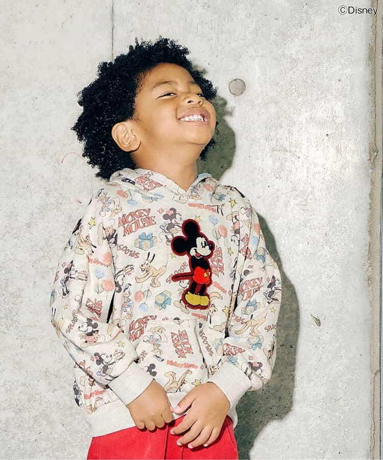 迪士尼角色全印花連帽衛衣