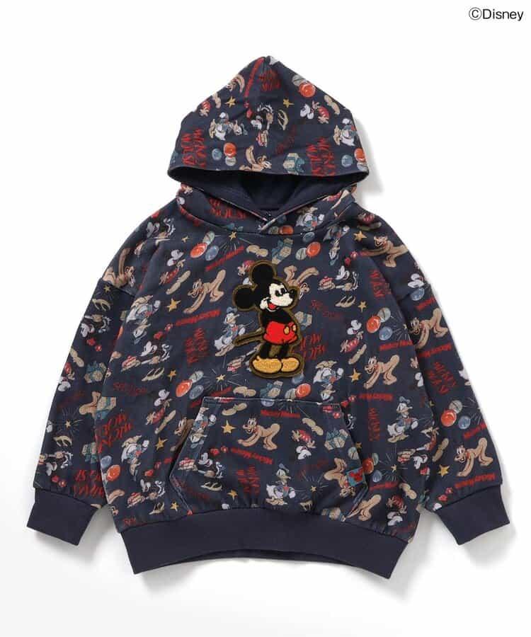 迪士尼角色全印花連帽衛衣