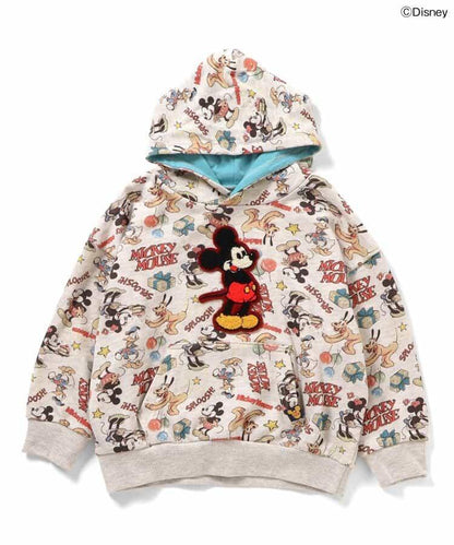 迪士尼角色全印花連帽衛衣