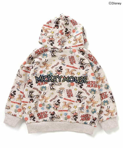 迪士尼角色全印花連帽衛衣