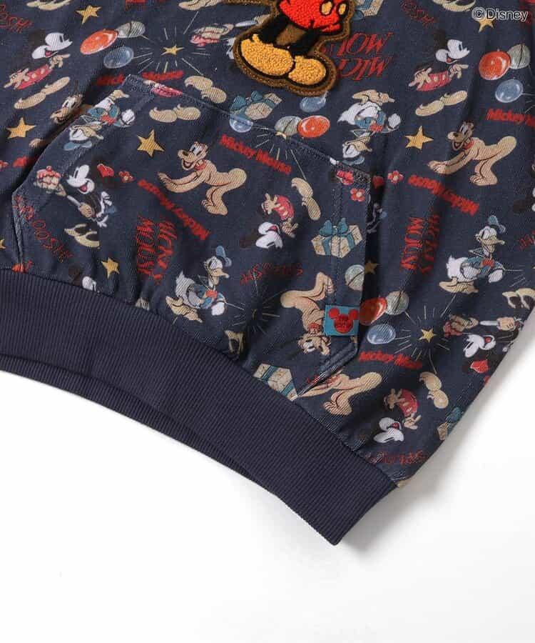 迪士尼角色全印花連帽衛衣