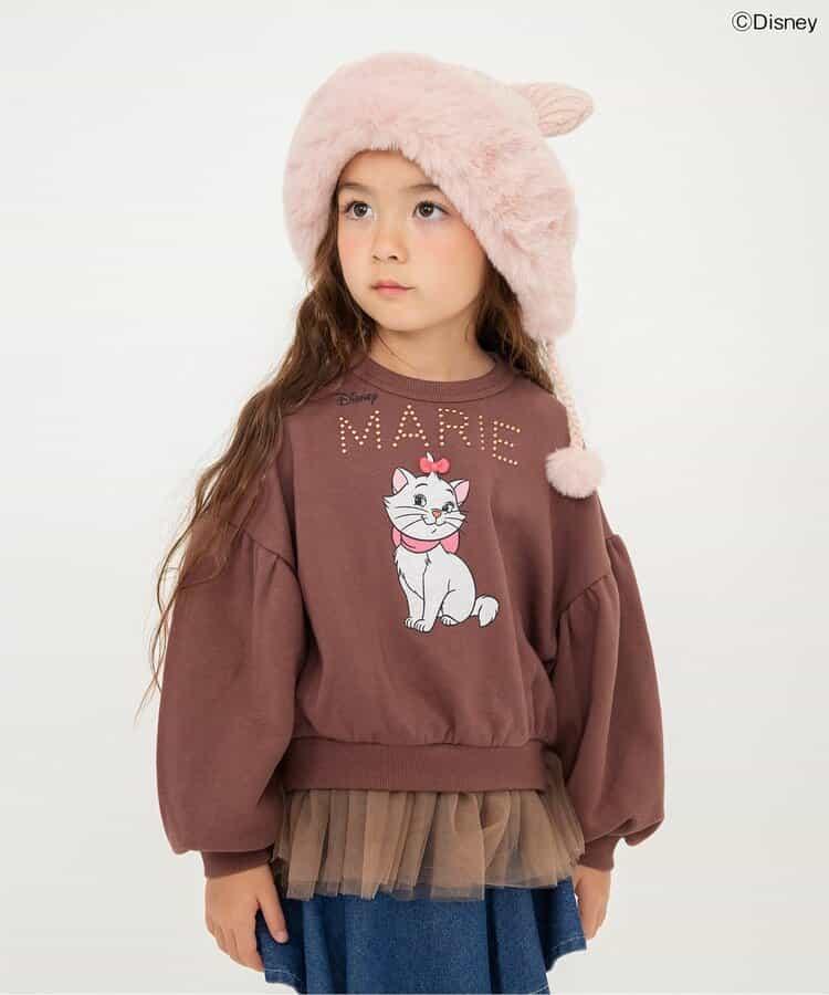 【迪士尼】妙妙貓/荷葉邊衛衣