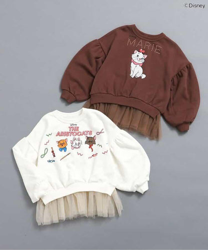 【迪士尼】妙妙貓/荷葉邊衛衣
